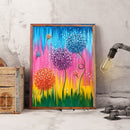 Colorful Dandelion 5D DIY Full Round Drill Diamond Painting Art Mosaic Deco