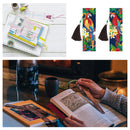 2x Butterfly Diamond Painting Bookmark DIY Special Shaped Tassel (SQ27) Newly