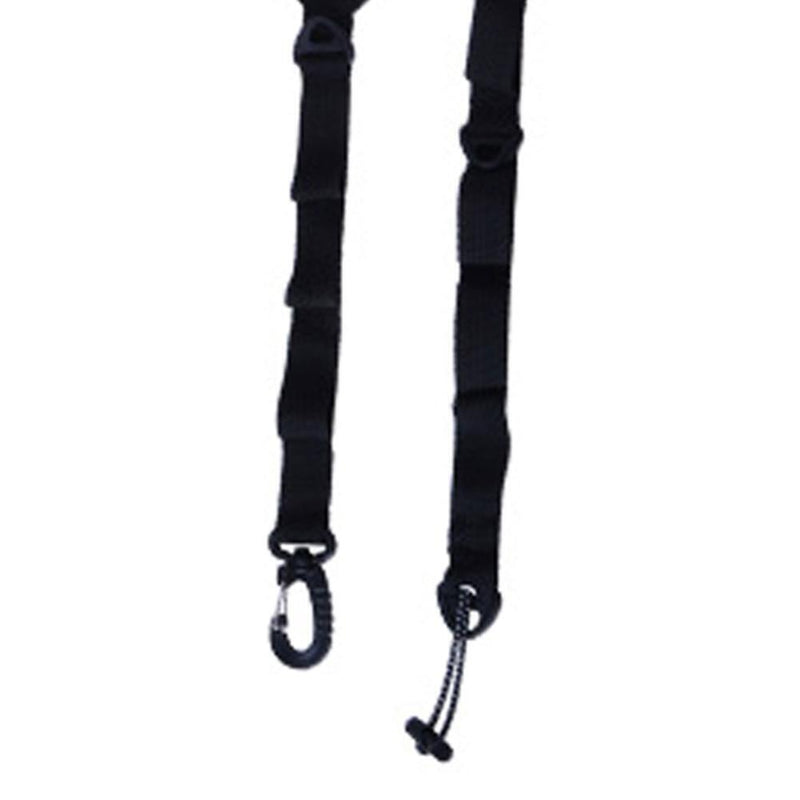 2pc Polyester Camping Shoulder Strap Multiple Metal Hanging Loop Design