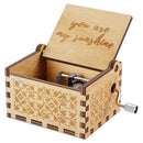 Wooden Music Box, Engraved Musical Box, Valentine Gifts for Girlfriend Wome