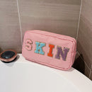 Casual Cosmetic Bag Waterproof Nylon Makeup Case Travel Organizer for Lady Girls