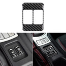 For Subaru BRZ 86 2013-2017 Carbon Fiber Seat Heating Button Frame Cover Trim