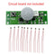10pcs Gear Switch with 15cm Cable Touch Switch Light Switch Electrical Equipment
