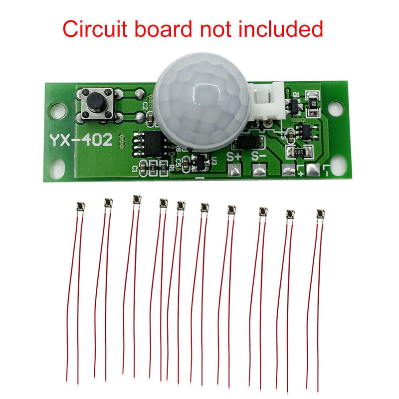10pcs Gear Switch with 15cm Cable Touch Switch Light Switch Electrical Equipment