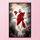 11CT Full Cross Stitch Nativity Stamped DIY Cotton Thread Needlework Printed Art