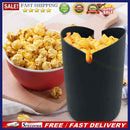 Foldable Popcorn Bowl Lightweight Food Grade Silicone for Outdoor Hiking Camping