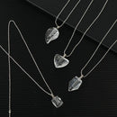 Perfume Jar Pendant Crystal Vial Necklace Wishing Bottle Pendant Lucky Charm