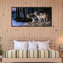 5D DIY Diamond Painting Kits Full Square Drill Forest Wolf Mosaic Wall Picture