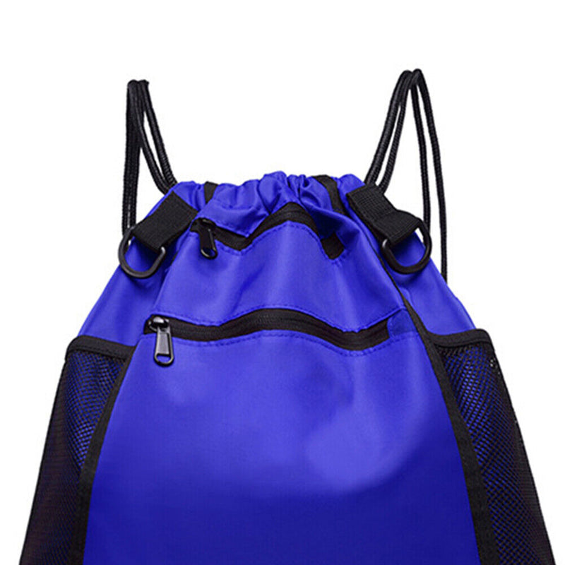 Men Outdoor Sports Gym Bags Football Volleyball Basketball Drawstring Backpac