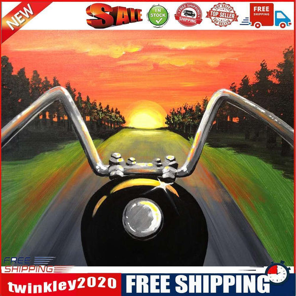 Set off Towards Sunset Oil Paint By Numbers Kits Canvas DIY Picture Crafts