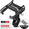 2pcs Bike Cell Phone Holder Handlebar Clip GUB P10(Black)
