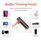 90Degree L-shape 3.5mm Male To Female Audio Converter Earphone Jack (Black)