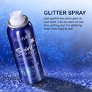 60ml Hair Body Glitter Spray Nightclub Party Body Starry Glitter Spray Makeup_