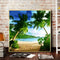 Beach Coconut Tree Oil Paint By Numbers Kits Canvas Picture Wall Art DIY Cr