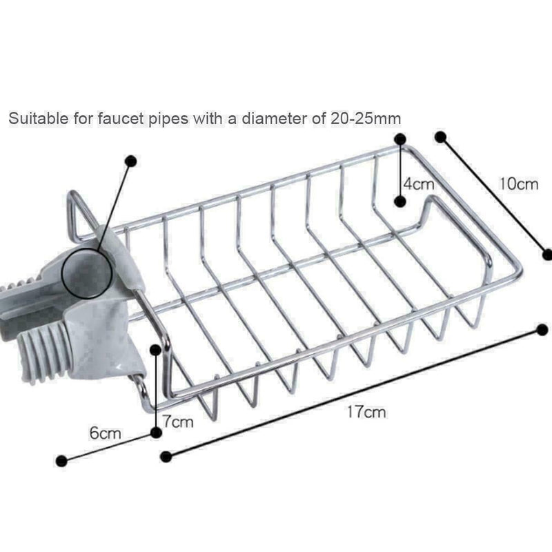 Adjustable Steel Sink Storage Hanging Basket Shelf-Sp F5X3 B9F5 V2C1