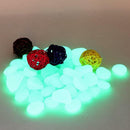 Colorful Noctilucent Pond Fish Tank Aquarium Pebbles Stones Glow In The Dark