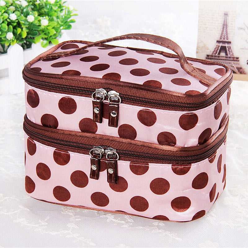 Multifunctional Cosmetic Bag Women Travel Make Up Necessaries Organizer Holde