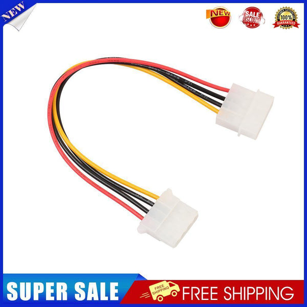 1pcs IDE 4-Pin Male to IDE 4-Pin Female Extension Power Cable 18cm