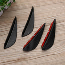 Car Front Bumper Air Cutter Universal Carbon Fiber Modified Front Bumper Spoiler