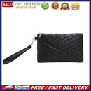 Retro PU Leather Party Clutch Purse Women Pure Color Zipper Travel Wallets Bag