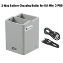 Battery Charger Two-Way Charging Hub Battery Charging Butler For DJI Mini 3 Pro