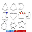 Christmas Cake Decorating Mold Cookie Cutter Biscuit Mold Embossing Cake Mould