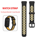 #A Solid Color Watch Band Replacement for Huawei Band 7 Watches Strap
