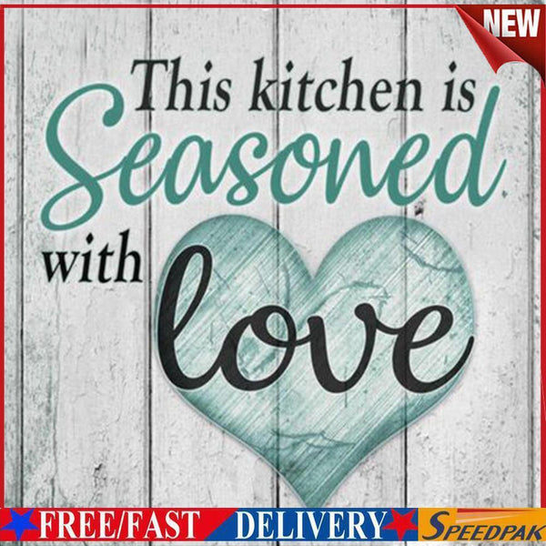 5D DIY Full Drill Diamond Painting Letter Embroidery Mosaic Kit Home Decor #F