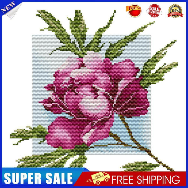Partial Cross Stitch 14CT Cotton Thread DIY Kapok Printed Embroidery Kits