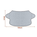 Magnetic Car Windshield Cover Winter Ice Frost Sunshade A9M8 O2S0 Guard D8D7