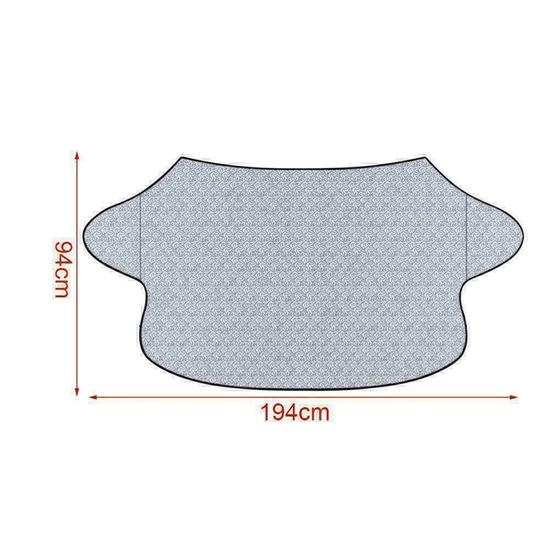 Magnetic Car Windshield Cover Winter Ice Frost Sunshade A9M8 O2S0 Guard D8D7