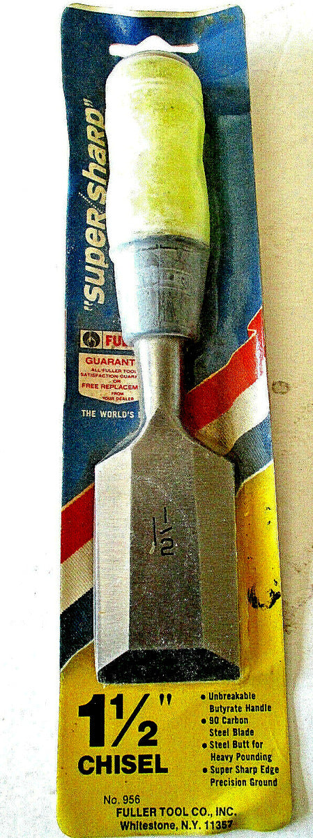 Fuller 1 1/2" Chisel No. 956 - U.S.A. (Super Sharp) NOS