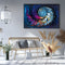 5D DIY Shoal of fish Special Shape Diamond Painting Rhinestone Picture