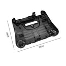 Replace Retro Console Shell Translucent Case Fit for Nintendo N64 (Black)