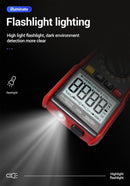 Multimeter Current Voltage Tester 6000 Counts With Backlight AC/DC Ammeter