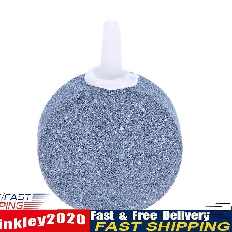 Aquarium Fish Tank Pump Bubble Disk Stone Aerator Hydroponic Oxygen(4cm) Newly