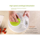Salad Spinner Vegetable Lettuce Washer Dryer Serving Bowl Container Large