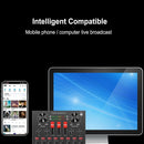 Singing Recording Sound Mixer Live Broadcasting Bluetooth Sound Card For TikTok