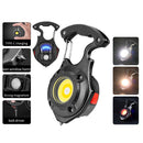 #A Type-C USB Charging COB LED Camping Outdoor Flashlight Keychain Bottle Open