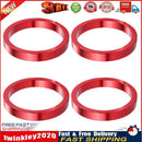 4x Bicycle Front Fork Washer MTB Bike Headset Spacers Gasket Ring (Red) Newly