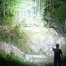 Xhp50+cob Flashlight Flashlight 1000lm Outdoor Flashlights USB 2 in 1 for Hiking