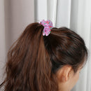 Stretch Strawberry Print Hair Bands Scrunchies Hair Rope Ties Ponytail Hair R