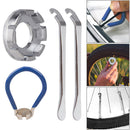 Multi-function Mountain Bicycle Spoke Wrench Tire Repair Tools Kit Set (C) Newly