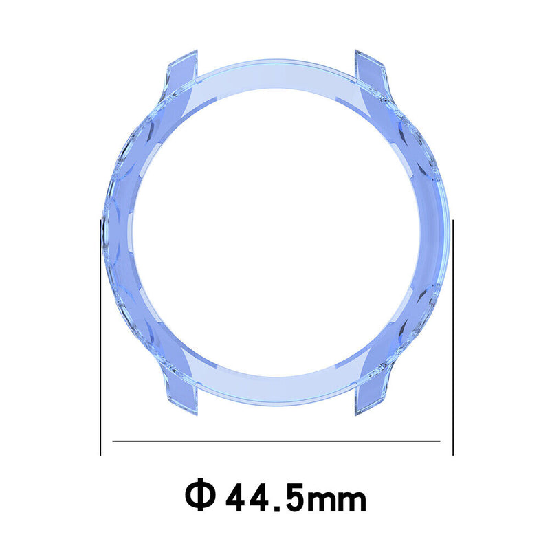 Protectors Shell Case Frame for Garmin Forerunner 55/158 Smartwatch (Blue) Newly