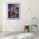 5D Diamond Painting Independence Day Flag Full Round Drill DIY Home Decoratio