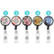 Clip Fashion Retractable Key Ring Badge Holder Nurse ID Name Card Lanyards