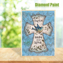 5D DIY Full Drill Diamond Painting Cross Embroidery Mosaic Craft Kit Home Dec