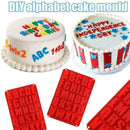 Silicone Letter Shape Mould Bakeware Pudding Cake Chocolate Maker Y0T0 Mold Y4H4