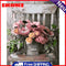 Digital Picture Flowers On Chair Frameless Painting By Number Handicraft Gifts