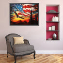 DIY Diamond Painting Kits Festival Flag Full Round Drill Home Decoration Gift